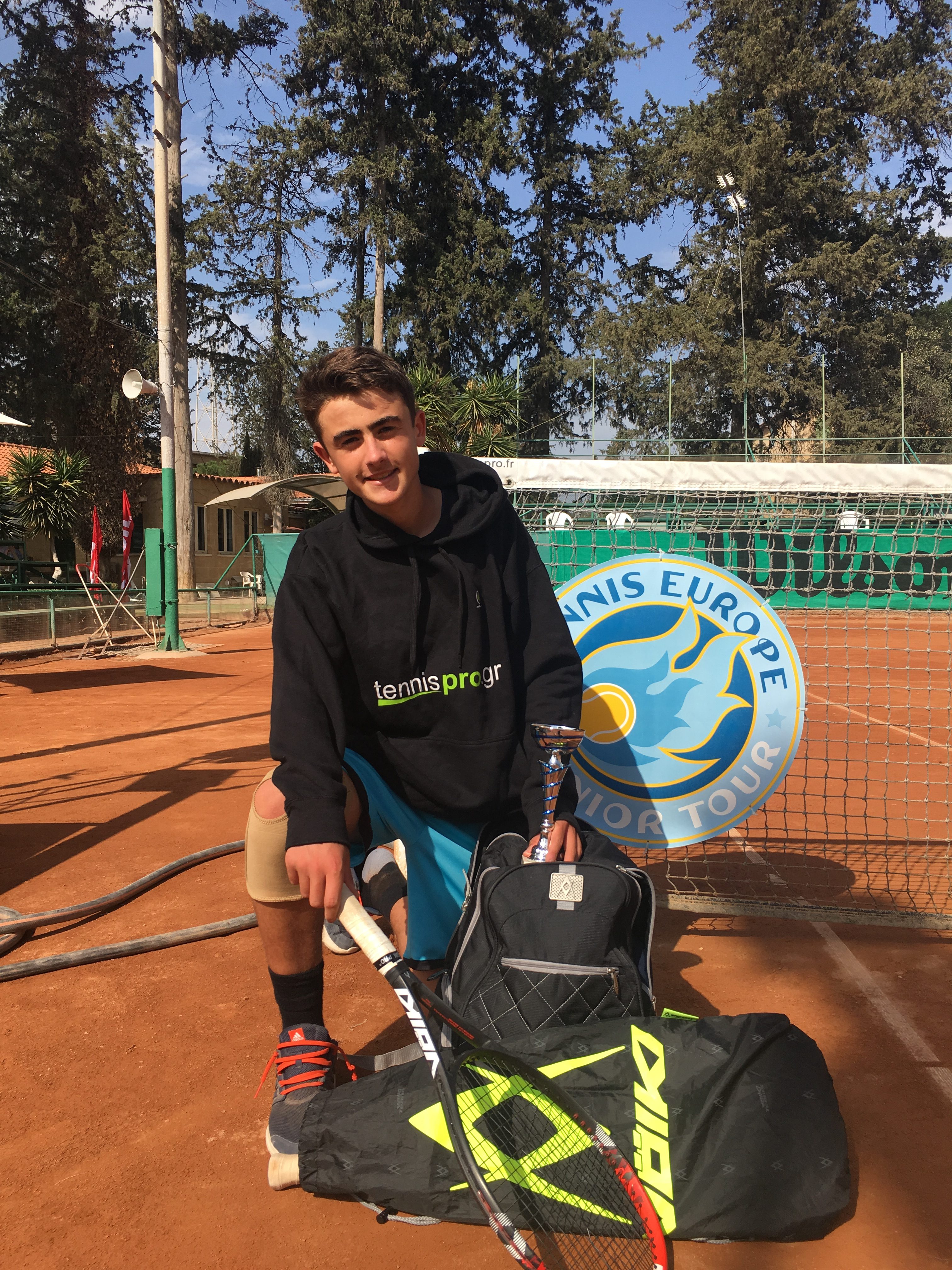 Φ. Αστρεινίδης-2η θέση Tennis Europe