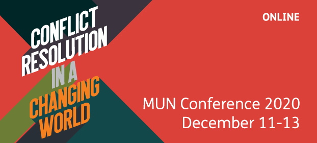 CGSMUN is proud to announce that its 15th MUN conference will be held ONLINE between 11th and 13th December